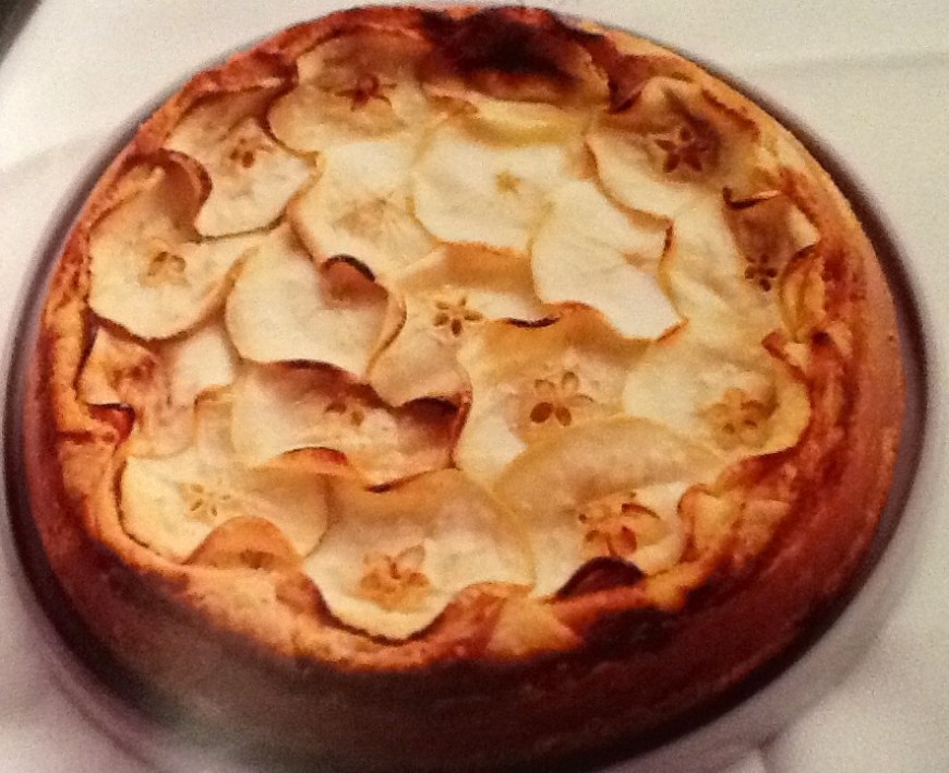 Torta pere e ricotta